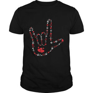 Heart Love Asl Deaf Pride Valentines Day Shirt